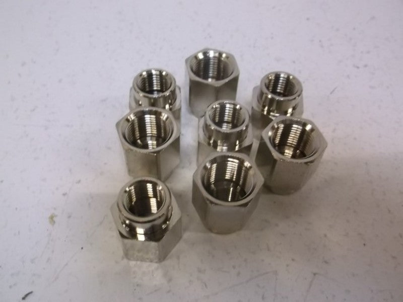 LOT OF 8 FESTO 153283 REDUCING NIPPLE NSNP
