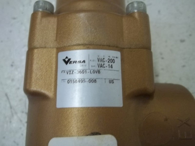 VERSA VIZ-3601-L0VB LOCKOUT VALVE  NSNP