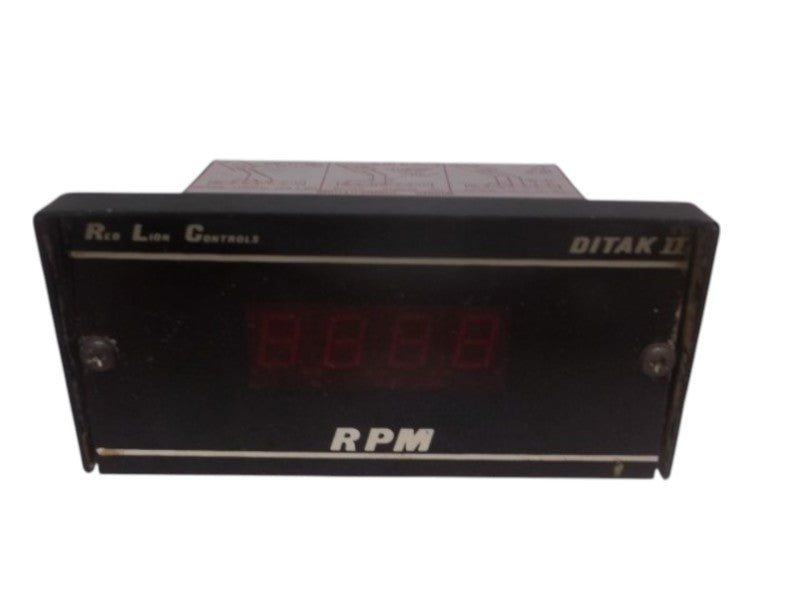 RED LION DT11-A PANEL METER DIGITAL 4 DIGIT 115 VAC  UNMP