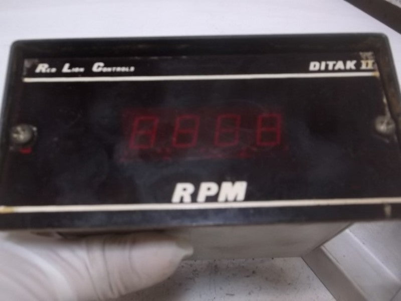 RED LION DT11-A PANEL METER DIGITAL 4 DIGIT 115 VAC  UNMP