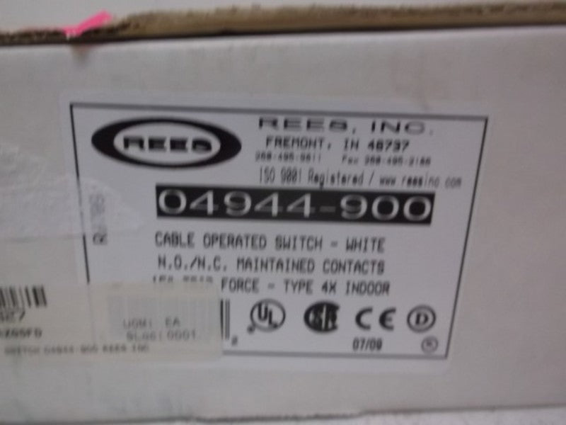 REES 04944-900 CABLE OPERATED SAFETY SWITCH  NSMP