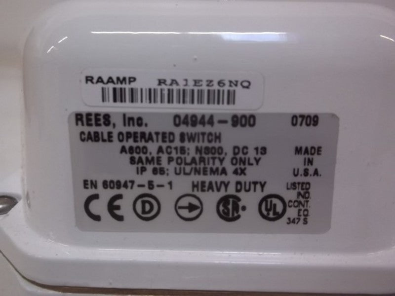 REES 04944-900 CABLE OPERATED SAFETY SWITCH  NSMP