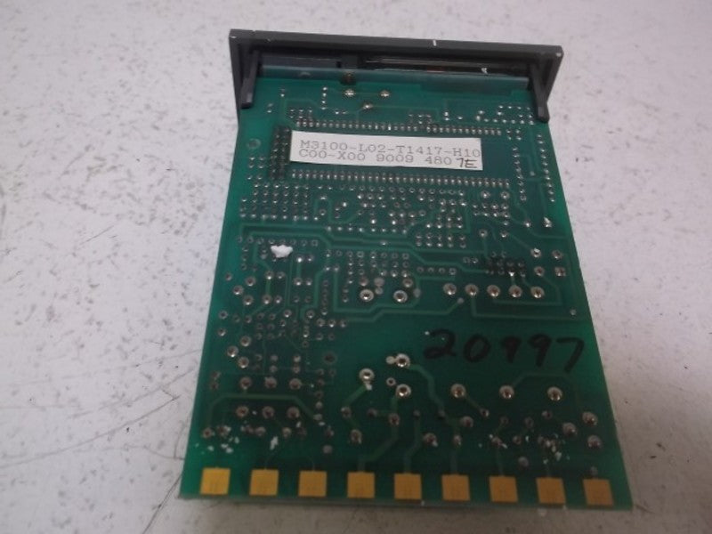WEST INST. M3100-L02-T1417-H10-C00-X00 TEMPERATURE CONTROLLER  NSMP