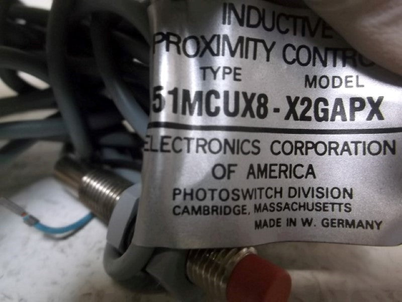 ELECTRONICS 51MCUX8-X2GAPX PROXIMITY SWITCH  NSNP
