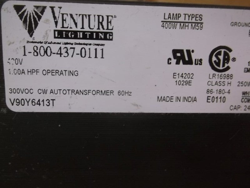 VENTURE LIGHTING V90Y6413TK  NSMP