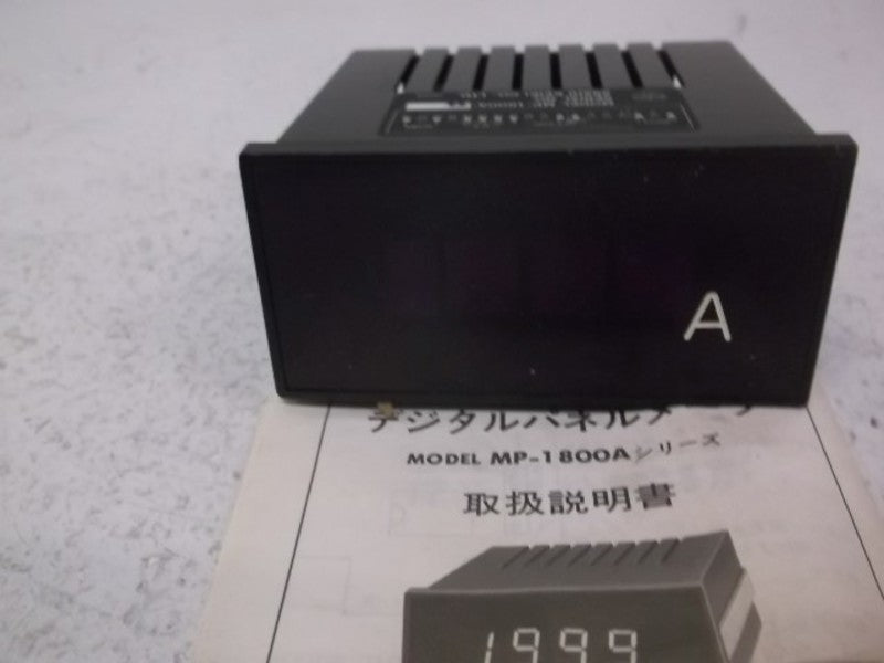 ASAHI KEIKI MP-1800A-11 DIGITAL PANEL METER 4 DIGITS  NSMP