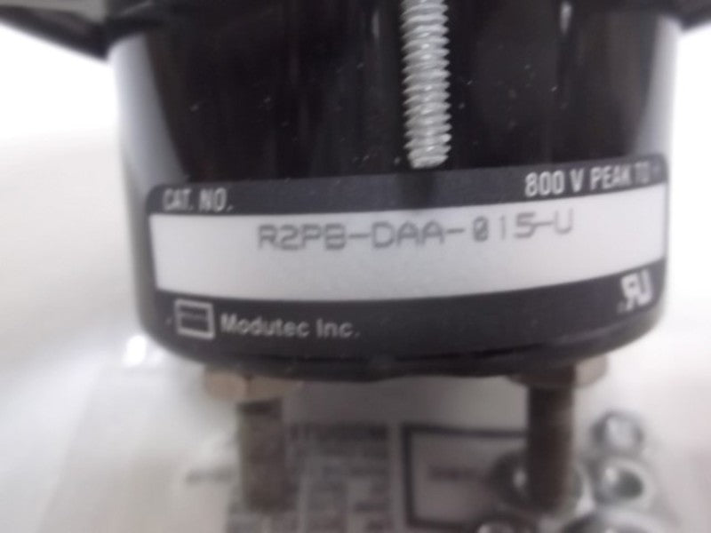 MODUTEC R2PB-DAA-015-U PANEL METER 0-15 DC AMPERES  NSMP