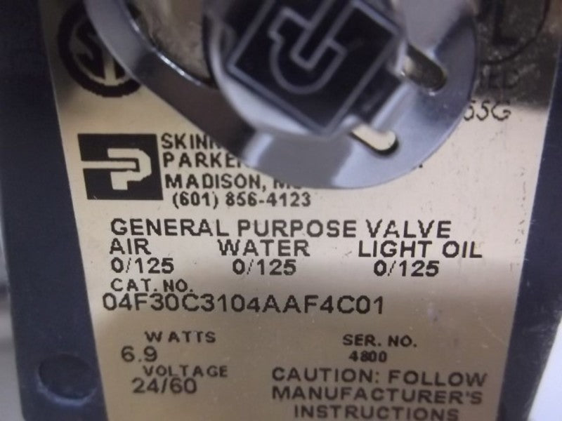 PARKER 04F30C3104AAF4C01 GENERAL PURPOSE VALVE  NSMP