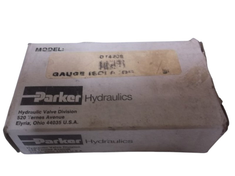 PARKER GT4205 GAUGE ISOLATOR VALVE  NSMP