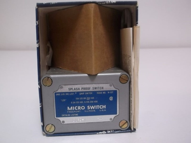 MICRO SWITCH OPD-N SPLASH PROOF SWITCH  NSMP