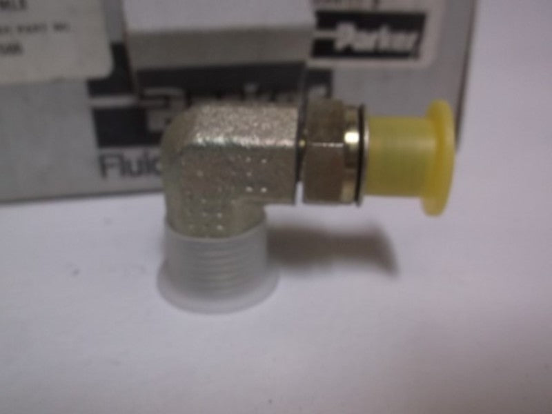 LOT OF 5 PARKER 6M12C87MLS STRAIGHT THREAD ELBOW NSMP