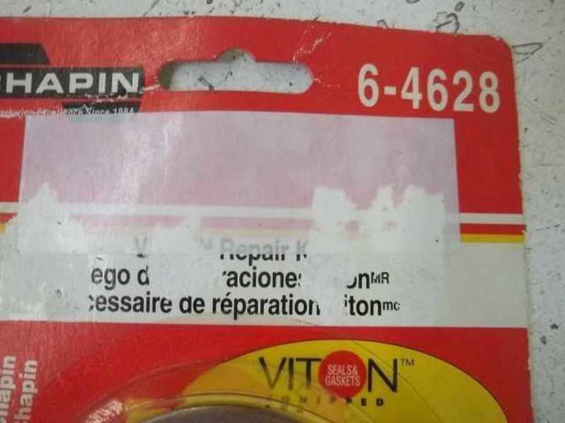 CHAPIN 6-4628 REPAIR  ORIGINAL PACKAGE