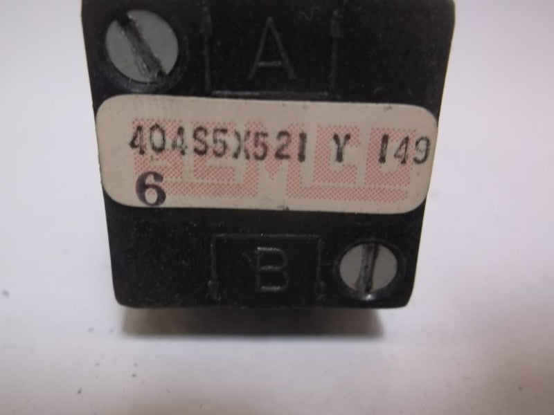 GEMCO 404S5X521 Y 149 PUSHBUTTON  NSMP