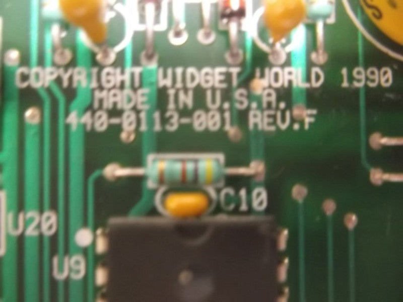 WIDGET 440-0113-001 CONTROL BOARD  NSNP INA BOX