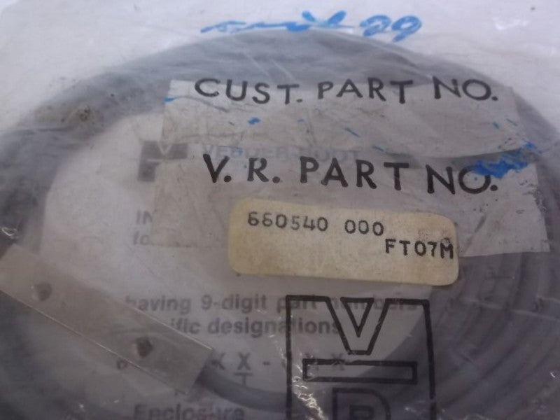 VEEDER-ROOT 660540 000 INDUCTIVE PROXIMITY SWITCH  NSNP IN A BAG