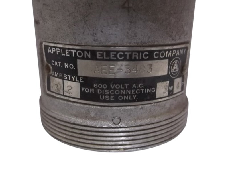 APPLETON AEE-3483 RECEPTACLE  UNMP