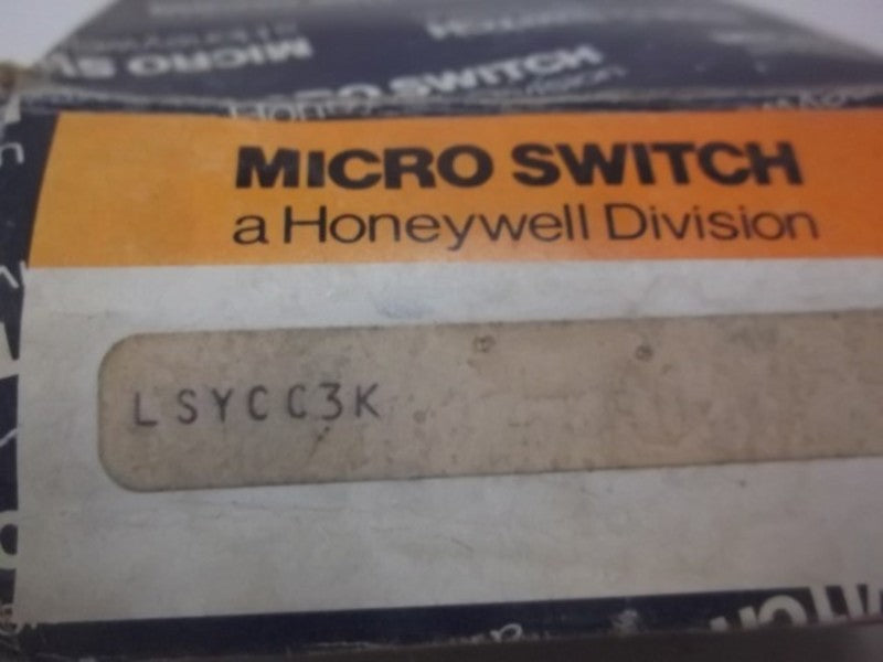 MICRO SWITCH LSYCC3K  NSMP