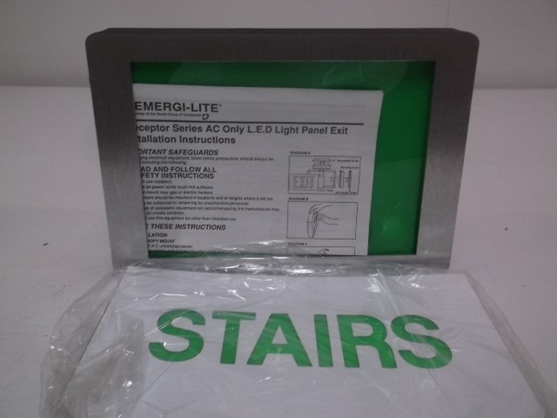 EMERGI-LITE LEDP1G277-EI STAIRS SIGN  NSMP