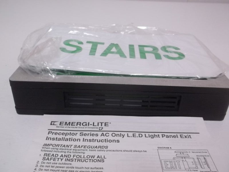 EMERGI-LITE LEDP1G277-EI STAIRS SIGN  NSMP