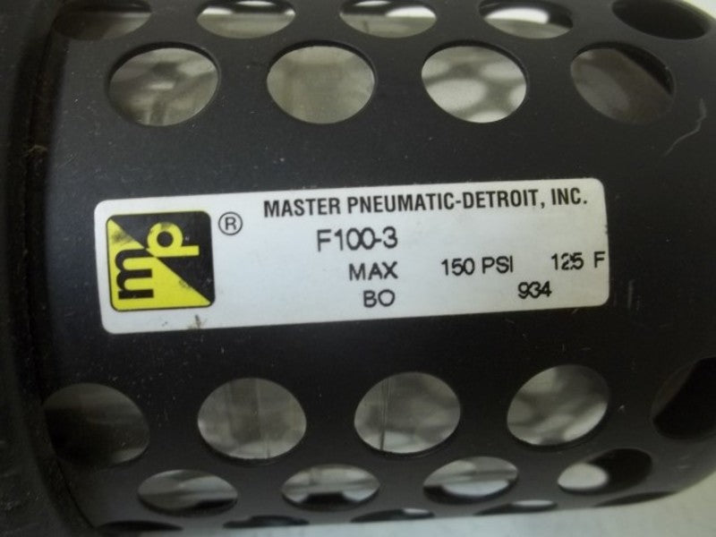MASTER PNEUMATIC-DELTROIT, INC. F100-3 FILTER  UNMP