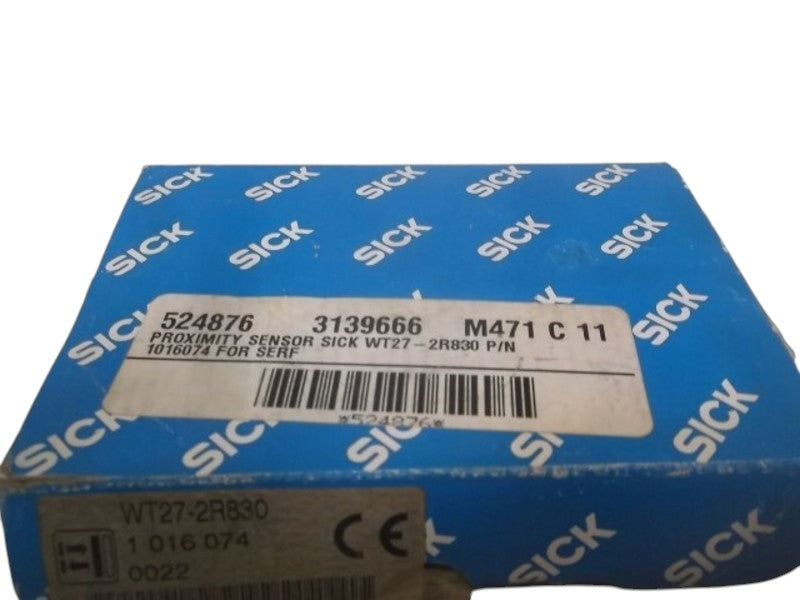 SICK WT27-2R830 PROXIMITY SENSOR PHOTOELECTRIC  NSMP