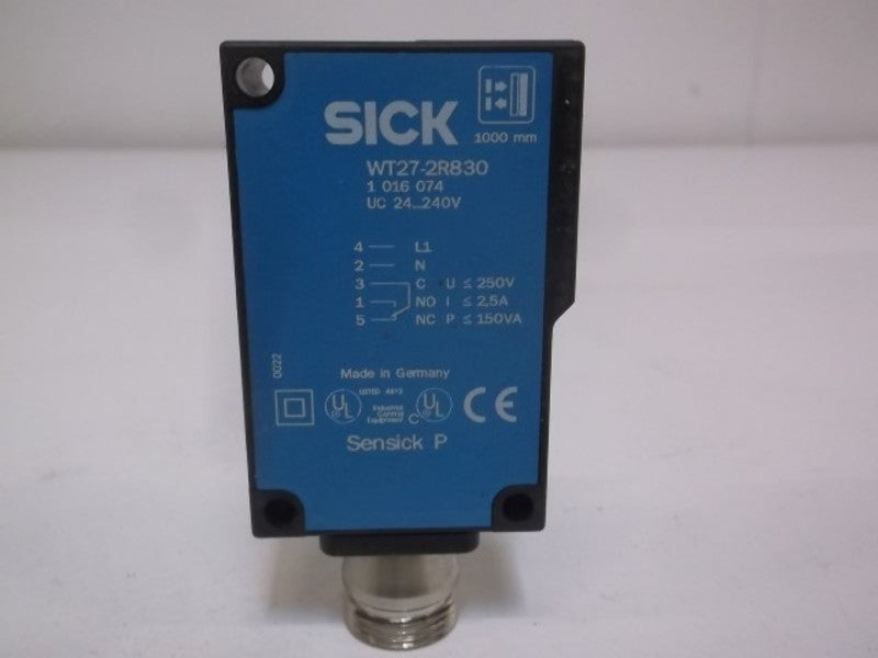 SICK WT27-2R830 PROXIMITY SENSOR PHOTOELECTRIC  NSMP