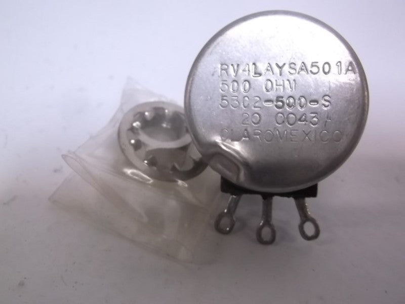 CLAROSTAT RV4LAYSA501A POTENTIOMETER  NSMP