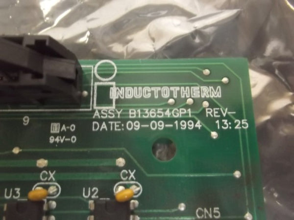 INDUCTOTHERM B13654GP1 CIRCUIT BOARD  NSNP