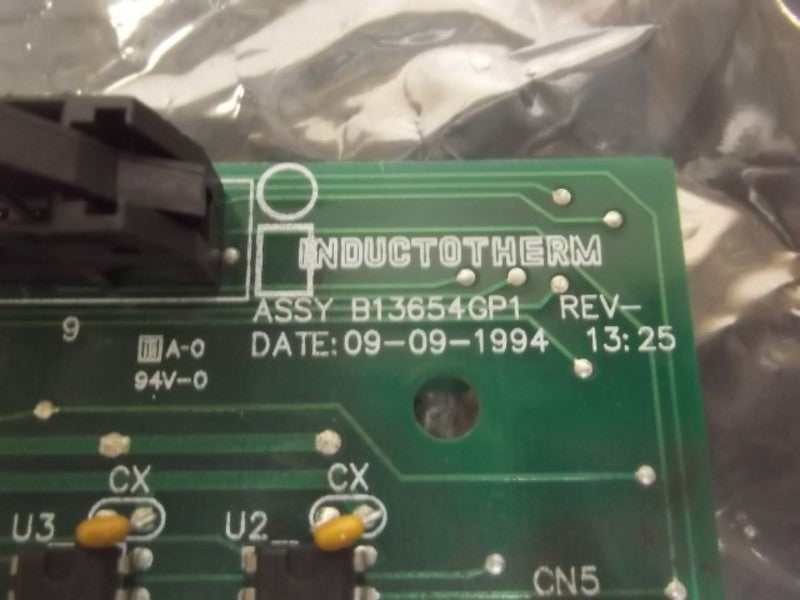 INDUCTOTHERM B13654GP1 CIRCUIT BOARD  NSNP