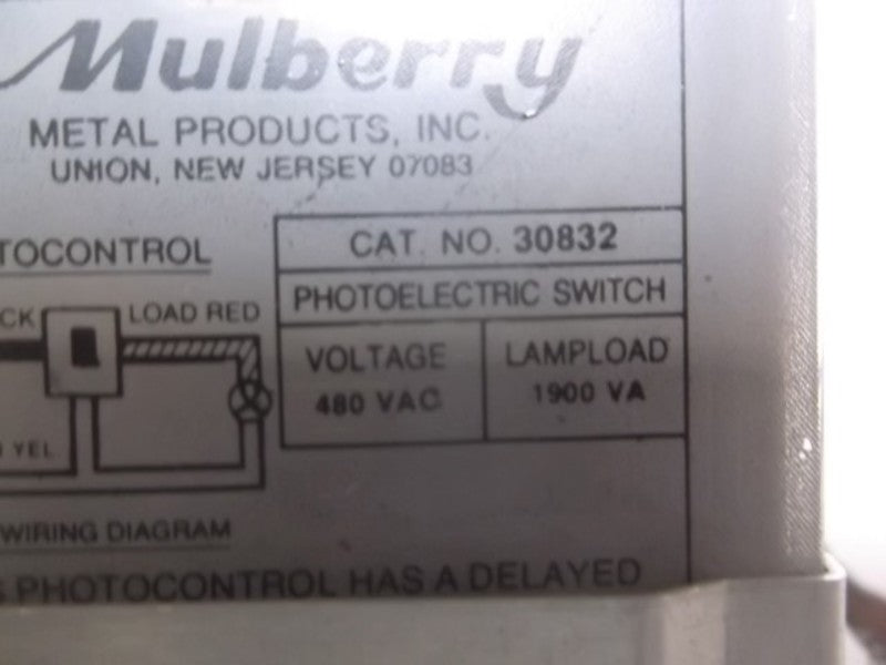 MULBERRY AT-19 30832 480V PHOTO CONTROL  NSMP