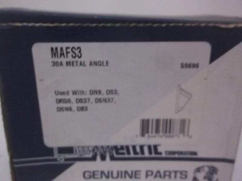 MELTRIC MAFS3 ADAPTER METAL ANGLE 30 AMP  NSMP