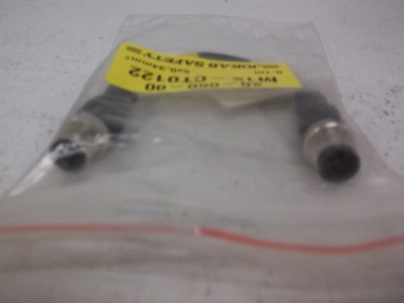 JOKAB M12-CT0122 TRANSFER CABLE CORDSET  NSNP IN BAG