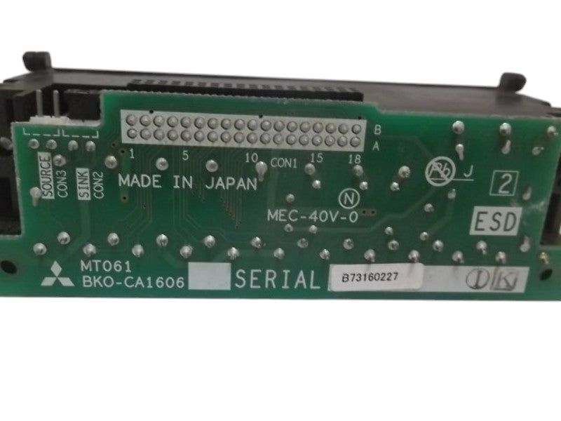 MITSUBISHI BKO-CA1606 TERMINAL BOARD ASSEMBLY 36 POSITIONS  UNMP