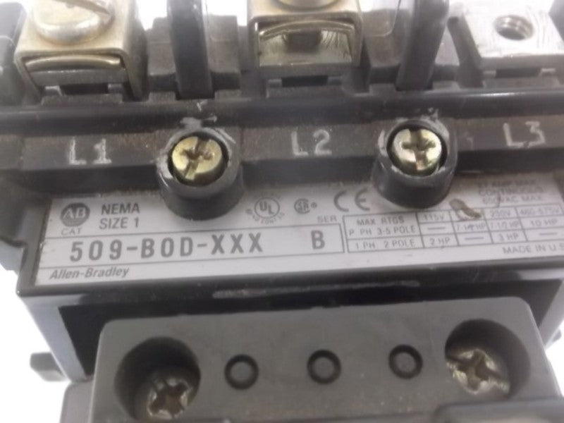 INDUSTRIAL SPARE PART 509-B0D-XXX SER. B (AS PICTURED) UNMP
