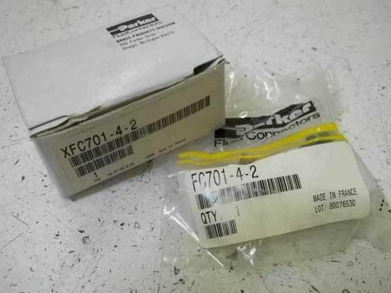 PARKER XFC701-4-2 FLOW CONTROL VALVE  NSMP