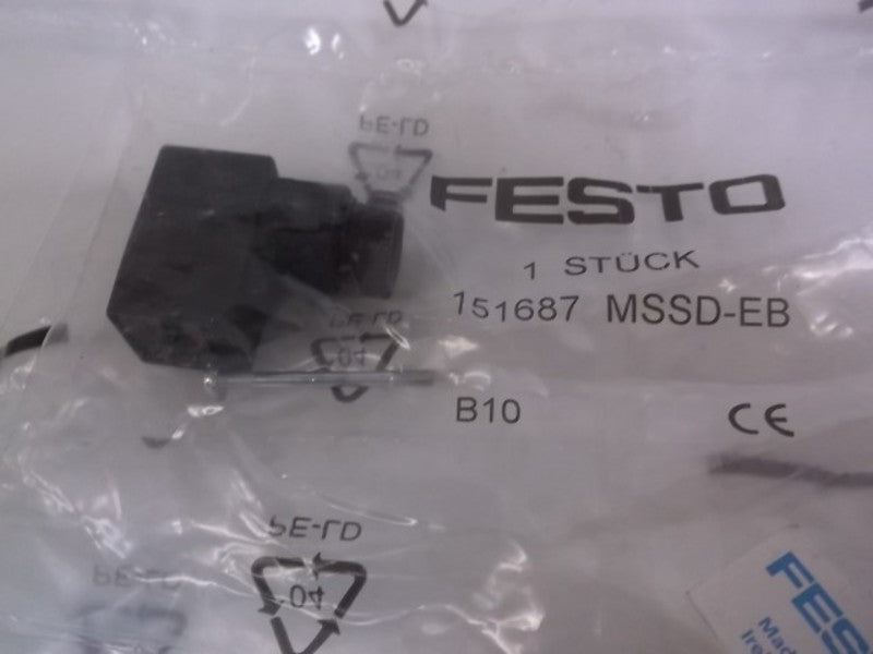 FESTO MSSD-EB 151687 PLUG SOCKET * NEW IN FACTORY BAG *