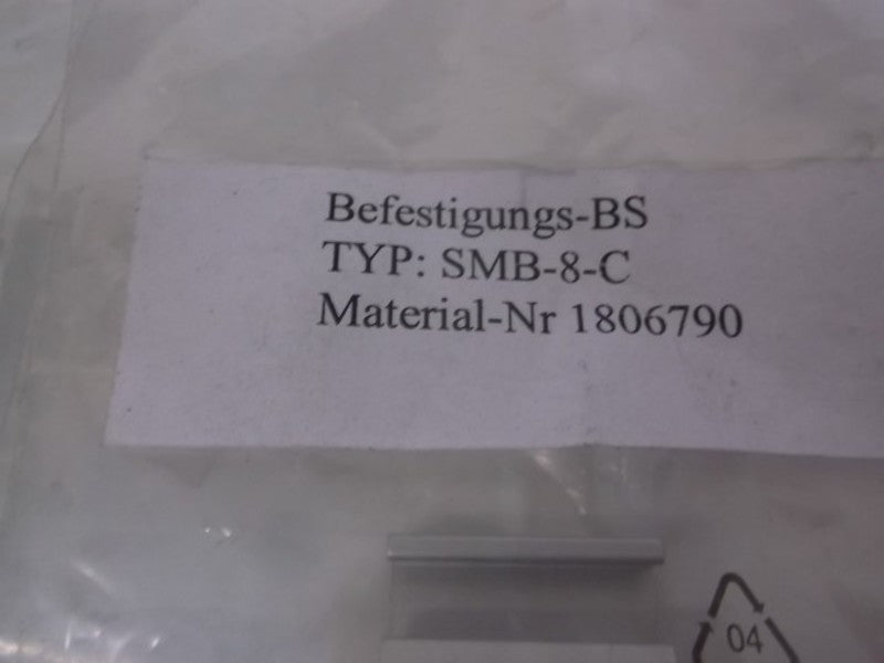 LOT OF 4 FESTO SMB-8-C MOUNTING KIT NSNP IN A BAG