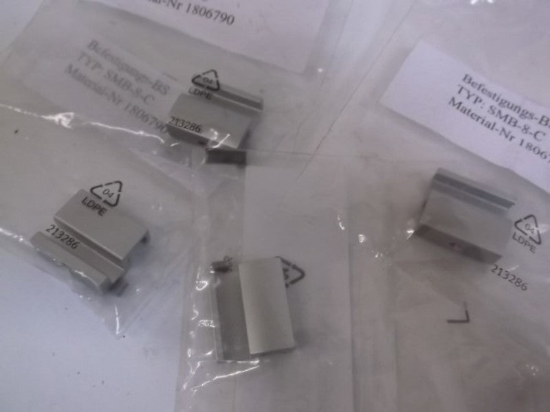 LOT OF 4 FESTO SMB-8-C MOUNTING KIT NSNP IN A BAG