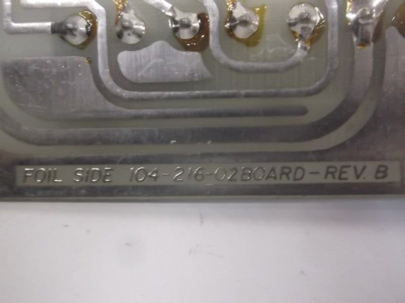 CONAIR 104-216-02 CONTROL BOARD  UNMP