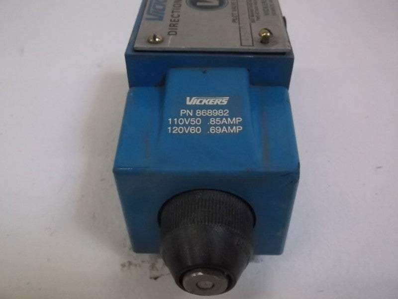 VICKERS DG4S4-016C-B-60-S324 110/120V 3600PSI (AS PICTURED) UNMP