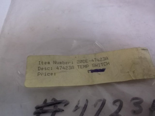 20DE-4T423A TEMPERATURE SWITCH  NSNP