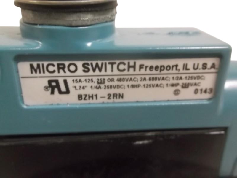 MICRO SWITCH BZH1-2RN ENCLOSED BASIC SWITCH  UNMP
