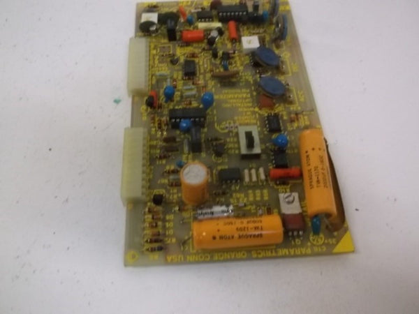 PARAMETRICS 100162 PC BOARD ANALOG CONTROL  UNMP