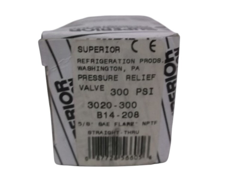 SUPERIOR 3020-300 PRESSURE RELIEF VALVE 300PSI  NSMP
