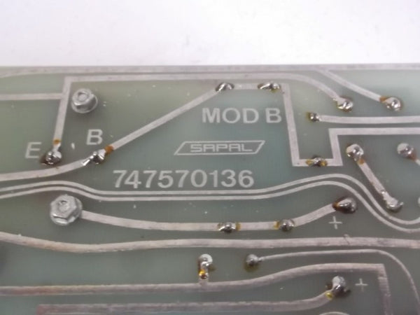 SAPAL 747570136 CONTROL BOARD  NSNP