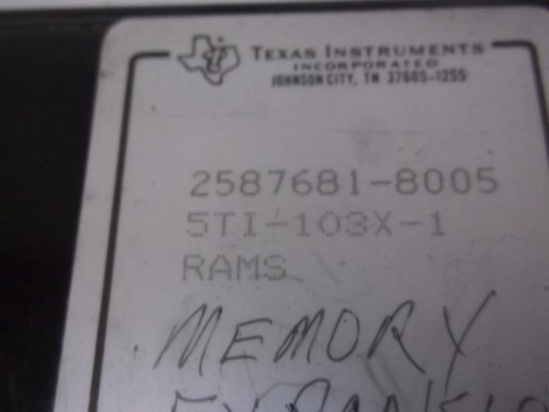 LOT OF 4 TEXAS INSTRUMENTS 2587681-8005 MEMORY EP ROM CHIP NSMP