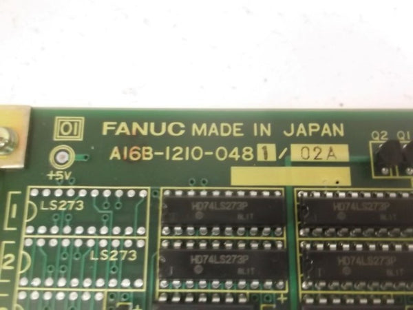 FANUC A16B-1210--0481/02A PC BOARD  UNMP
