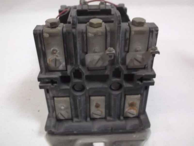 ALLEN BRADLEY 509-DOC SER A NEMA FULL VOLTAGE NON REVERSING STARTER  UNMP