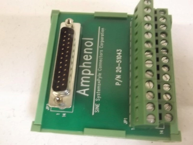 AMPHENOL 20-51043 CONNECTOR ADAPTER 16 PIN  NSMP