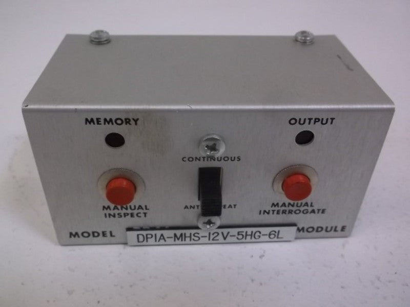 BANNER ENGINEERING DP1A-MHS-12V-5HG-6L SOLID STATE LOGIC INPUT MODULE  UNMP
